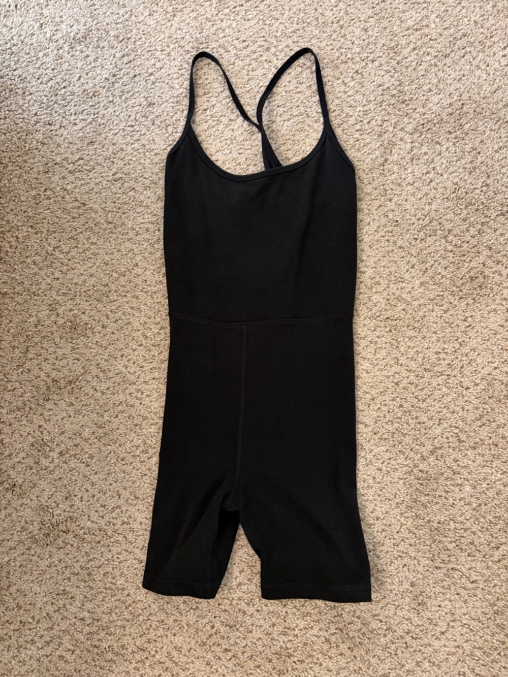 Old Navy Black Sleeveless Jumpsuit Romper